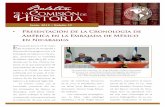 Presentación de la Cronología de América en la Embajada de ... · 24 de junio 1821, Venezuela. Batalla de Carabobo: El ejército patriota de la Gran Colombia derrota a fuerzas