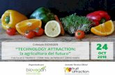 “TECHNOLOGY ATTRACTION: 24 la agricultura del futuro” …...Organizado por Jornada Técnica Oficial ... cómo facilitar su implantación en el sector agro español, para estimular