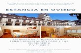 ESTANCIA EN OVIEDO · Disfruta de una estancia a tu aire en pleno casco antiguo de Oviedo, en un precioso apartamento de dos dormitorios. ESTANCIA EN OVIEDO ESTANCIA DE 3 NOCHES EN