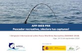 APP-WEB PRR Pescador recreativo, ¡declara tus capturas!proyectosicore.es/wp-content/uploads/2018/10/ISMAREF_2018_Sesion_4_1.pdf• Cronograma: enero-noviembre 2016 ... miércoles