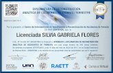CE-IRAT CERTIFICA, que la Licenciada SILVIA GABRIELA FLORESceirat.com/Certificados/2017/S_Flores.pdf · UNIDAD 1: Revisión de las funciones trigonométricas. Descomposición de vectores