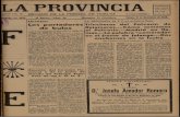 LA PROVINCIA - Huelva pdf/1936... · LA PROVINCIA Apartado núm« 43 DECANO DE LA PRENSA DE HUE1.VA Franqueo concertadoDIARIO DE FALANGE ESPAÑOLA DE LAS J. O. N, S. idado en 1872