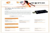 Tarjeta de Sonido USB 7 - pdfs.icecat.bizpdfs.icecat.biz/pdf/43295882-8906.pdf · Tarjeta de Sonido USB 7.1 appUSB71 La APPUSB71 es una tarjeta de sonido 7.1 USB con entrada de micrófono
