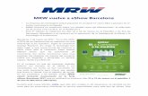 NdP.- MRW vuelve a eShow Barcelona · Barcelona (Montjuïc) y se centrará en la aplicación de la Inteligencia Artificial y la tecnología al ecommerce Barcelona, 7 de marzo de 2017.-