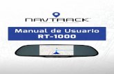 Manual de Usuario RT-1000 - protechcaraudio.net · Conceptos Básicos Vehículos Espejo TR-1000 Servicio de la Nube Smartphone · El espejo Navtrack RT-1000 es instalado en el/los