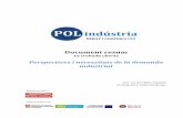 Document resum - Vallès Occidental polindustria Perspec… · presentació del projecte POLindústria: debat, cooperació i acci ... localització i desenvolupament d’una activitat