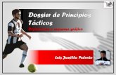 Luis Jumilla Pedreño · las jugadas y estrategias del equipo contrario. Puede haber tácticas de ataque, con el objetivo de meter los goles, y defensivas, que persiguen evitar que