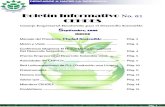 Boletín Informativo No. 61 CEHDES · 2008. 9. 18. · producción de Tilapia y Biodiesel a partir de aceite de palma africana, así como las reuniones de las guías de Buenas Practicas