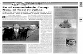 F.C.B. En el remodelado Camp PERSONAJES;0] Nou, ni foso ni …hemeroteca-paginas.mundodeportivo.com/./EMD01/HEM/1993/... · 2004. 9. 3. · del Barcelona, Josep lluís Núñez, felicitó