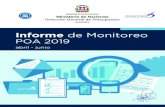 Informe de Monitoreo - Digepres...Informe “El Gasto y el Ciclo para República Dominicana”, informe especializado que identifica poblaciones de interés. e. Análisis estacional