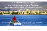Movimientos Sociales, participación social y Géneroparticipacionygenero.com/wp-content/uploads/2018/07/SEMINARIO-I… · movimientos sociales en Perú. Analizar diferencias de género