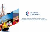 Presentación de PowerPoint€¦ · Desayunos - Almuerzos conferencias o. Una tarjeta «PRIVILEGIOS CCIFEC» con descuentos exclusivos : En Ecuador En Francia ( enlace) ... ciudades