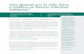 Una apuesta por la vida: ética y estética en formas ...The article is part of an ethnographic research carried out in Argentina within autonomy-ori-ented organizations. From the