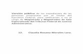 Versión pública de los expedientes de las personas propuestas …comisiones.senado.gob.mx/justicia/docs/magistrados/Mag... · 2019. 9. 24. · Versión pública de los expedientes