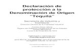 Declaración de protección a la Denominación de Origen ...mezcalestradicionales.mx/mezcales_herencia_cultural... · r Regional de la Industria Tequilera, de Guadalajara, Jal., solicitaron