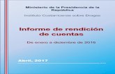 TABLA DE CONTENIDO · 2017. 6. 8. · TABLA DE CONTENIDO CUERPO DEL INFORME 1. ... De conformidad con lo que establece el citado cuerpo normativo, el ICD inicia funciones nueve meses