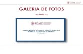 GALERIA DE FOTOS - University of San Martín de PorresGALERIA DE FOTOS DESARROLLO: Palabras de bienvenida por Mg. SST Irma Adrianzén I. Responsable SG-SSST Personal asistente: Empresas