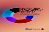 MANUAL PARA EL MONITOREO Y LA EVALUACIÓN Manual …cicad.oas.org/fortalecimiento_institucional/dtca/...Manual para el Monitoreo y la Evaluación Cientíﬁca de los Tribunales de