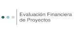 Evaluación Financiera de Proyectos · 2020. 9. 26. · Caso Práctico Para efectos de tratar el tema de la evaluación de proyectos, usaremos un caso práctico. Supongamos que vamos