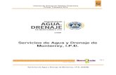 Servicios de Agua y Drenaje de Monterrey, I.P.D.sgi.nl.gob.mx/Transparencia_2015/Archivos/SAyDM_0006_0002_201… · Se brindó seguimiento a Programa de Prevención de Cólera en