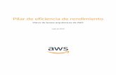 Pilar de eficiencia de rendimiento · Amazon Web Services Pilar de eficiencia de rendimiento 5 Compare las cargas de trabajo existentes: compare el rendimiento de una carga de trabajo