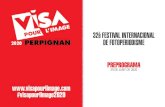 32è FESTIVAL INTERNACIONAL DE FOTOPERIODISME · DU 29 AOÛT AU 13 SEPTEMBRE 2020 32è FESTIVAL INTERNACIONAL DE FOTOPERIODISME PREPROGRAMA 29 DE JUNY DE 2020 #visapourlimage2020