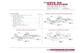 GUIA DE SELECCION - HENDRICKSON€¦ · 11063-001 11063-001 Crane Carrier, Seagrave, International. Perchas Serie RT ...