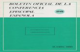 BOLETIN OFICIAL DE LA CONFERENCIA EPISCOPAL ESPAÑOLA · 2020. 6. 10. · el estudio y la aprobación del Plan de pastoral de la Conferencia Episcopal Española para el trienio 1990-1993.