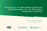 PROPUESTA DE IMPLEMENTACIÓN DEL · 2017. 5. 5. · Propuesta de implementación del Observatorio Nacional de Recursos Humanos en Salud. 33 4.1. Análisis de 3 estrategias posibles
