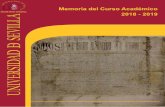 Memoria del Curso Académicoservicio.us.es/secgral/sites/default/files/memoria_2018... · 2019. 10. 1. · 3 memor cadémic 20182019 Índice memoria del curso acadÉmico 2018-2019,