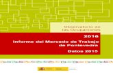2016. Informe del Mercado de Trabajo de Pontevedra. Datos …2016 – Informe del Mercado de Trabajo de la provincia de Pontevedra Datos 2015 9 ASPECTOS METODOLÓGICOS. En la elaboración