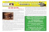 Año XX Semanario Semanario Publicación gratuita Incluye ...€¦ · Sábado, 3 de diciembre de 2011 “SI NO QUIEREN SABER LA VERDAD, QUE NO ME BUSQUEN” Editado Número 888 por: