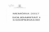 MEMÒRIA 2017 - Ajuntament d'Olesa de Montserrat · Solidaritat i cooperació. Memòria 2017 7 A qui va destinat Alumnat dels centres de primària públics i concertats d’Olesa.