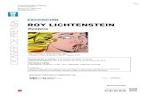 EXPOSICIÓN ROY LICHTENSTEIN · EXPOSICIÓN ROY LICHTENSTEIN Posters Roy Lichtenstein, Mujer llorando, 1963 ... (Explosiones), con obras icónicas como el díptico Whaam!, creado
