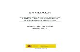 SANDACH - coli.usal.escoli.usal.es/web/Guias/pdf/SANDACH_orientaciones... · Diseño, maquetación, impresión y encuadernación: Taller del Centro de Publicaciones del MAGRAMA NIPO:
