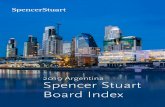 2019 Argentina Spencer Stuart Board Index...evidentes de una era de cambios drásticos y acelerados. En ese contexto, los Directorios se ven cada vez más desafiados y, en consecuencia,