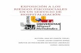 EXPOSICIÓN A LOS RIESGOS PSICOSOCIALES EN UN SERVICIO …dspace.umh.es/bitstream/11000/3264/1/Garcia Teruel, Ana Mª TFM. … · Cuestionario de Evaluación de Riesgos Psicosociales