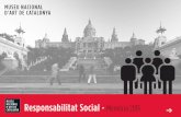 Responsabilitat Social · Memòria 2013 · La Declaració Ambiental recull la diagnosi i el pla d’acció anual del museu, que es basa en la difusió ambiental, la prevenció de