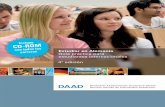 las Estudiar en Alemania carreras Guía práctica para ... · ƒ Programas de estudio en inglés ... El DAAD: Objetivos, tareas, programas, direcciones 78 Enlaces útiles 85 ... Entonces