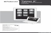 Tablet 8 - Diamond Electronics...La unidad soporta tarjetas de hasta 32GB de almacenamiento. Inserte la tarjeta en el puerto correspondiente, e insértela hasta que escuche un “click”.