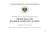 UNIVERSIDAD DE GRANADAugr.es/~atv/SRD/transparencias_SRD.pdf · Modulacion de amplitud (AM): se modiﬁca la amplitud de la portadora´ Modulacion de frecuencia (FM): se modiﬁca