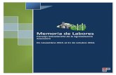 Memoria de Labores - Inicio | CONSAA · Memoria de Labores Consejo Salvadoreño de la Agroindustria Azucarera ... En comparación con la zafra 2013/2014 la producción de azúcar