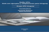Estilo APA: Guía con ejemplos y adaptaciones para UruguayGrupo … · 2020. 6. 22. · Figura 2. Gráfico de dispersión comparando las puntuaciones del total de la CLIMOR con el
