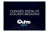QUITO, CAPITAL DEL ECUADOR · tendidas en la ruta del trolebÚs que se interconectan con las fibras de todos los corredores del transporte pÚblico. wifi free. gobernanza inteligente
