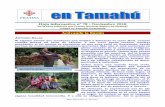 Hoja informativa nº 78 Noviembre 2018 · 2018. 11. 6. · Hoja Informativa de Tamahú 2 constatar ya el pasado mes de febrero cuando, estando en Tamahú, Philippe nos compartió