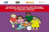 Título - Inicio - ASB América Latina · Título: Gestión inclusiva del riesgo de desastres en discapacidad y adulto mayor. Libro para estudiantes de Secundaria. Primera edición: