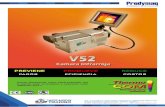 Control Remoto: Comunicación serial RS232 Transmisión video en vivo (opcional): Arriba de 750m a un monitor remoto Características físicas ... • Cable de Video • Protocolo