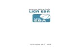 BASES DE COMPETICIÓN Liga EBA EBA 2017-18.pdf · 2017. 9. 15. · Liga EBA EDICIÓN 14 de septiembre DE 2017 PÁGINA 7 3.- ASCENSOS Y DESCENSOS 3.1.- ASCENSOS Participarán en la