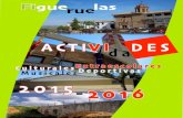 Concejalía de culturafigueruelas.es/attachments/article/490/ACTIVIDADES 2015-2016 03S… · Actividades Culturales & Extraescolares & Musicales & Deportivas 2015 - 2016 Concejalía