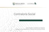 Presentación de PowerPoint - gob.mx · Conceptos fundamentales: •Operación del PASL. •Importancia de la Contraloría Social dentro del PASL y participantes. •Cómo se integran